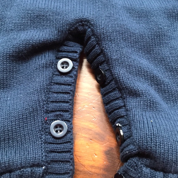 One piece knit with fuzzy lining - Picture 4 of 5